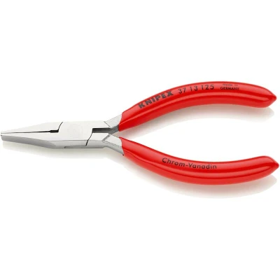 Afbeelding van KNIPEX 37 13 125 grijptang voor fijnmechanica met kunststof bekleed verchroomd mm