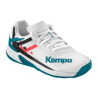 Afbeelding van Kempa WING 2.0 Junior Handbalschoenen voor kinderen, Maat: 39, Weiß rot schwarz