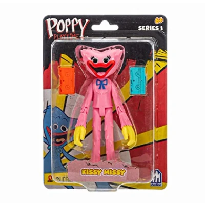 Afbeelding van Rocco Giocattoli Kissy Missy uit de wereld van Poppy Playtime arriveert mini figuren met accessoires Verzamel alle personages, AF7702