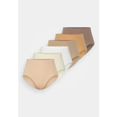 Afbeelding van MAGIC Bodyfashion dames Naadloze slip in 6 pack de kleur Beige, maat: M