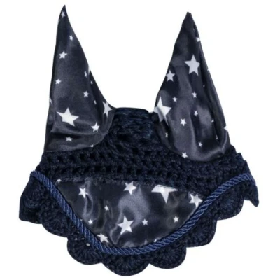 Afbeelding van HKM Oornetje Hobby Horsing Print Navy