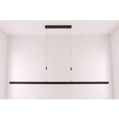 Afbeelding van Hanglamp LED zwart/antra uitschuifbaar 180cm