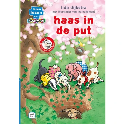 Afbeelding van de klas van mees bok.haas in put