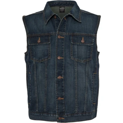 Afbeelding van Urban Classics Bodywarmer, Heren, Maat: Large, Denimblue