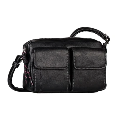 Afbeelding van TOM TAILOR Schoudertas Malina Camera Bag Black Zwart
