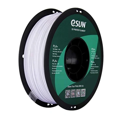 Afbeelding van eSUN PLA Pro (PLA+) 3D printer filament maatnauwkeurigheid +/ 0,03 mm, 1 kg spoel, 1,75 koudwit