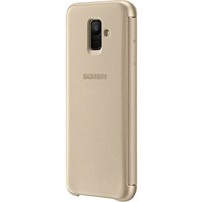 Image de Etui Samsung Flip Wallet Or pour Galaxy A6