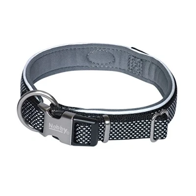 Afbeelding van Nobby halsband classic preno royal zwart m l