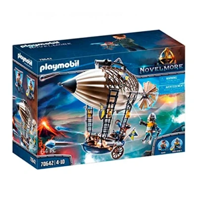 Afbeelding van Playmobile Playmobil Knights Novelmore Dario&#039;s Zeppelin
