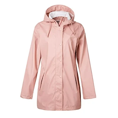 Afbeelding van Weather Report Petra Regenjas, Dames, Maat: 48, Pink sand