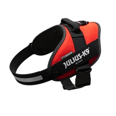 Image de JULIUS K9 Harnais Power IDC 2 L XL : 71 96 cm 50 mm Rouge Pour chien