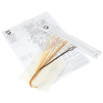 Afbeelding van Vervaco Miniatuur kit Vlinders en bloemen borduren (pakket) PN 0144949