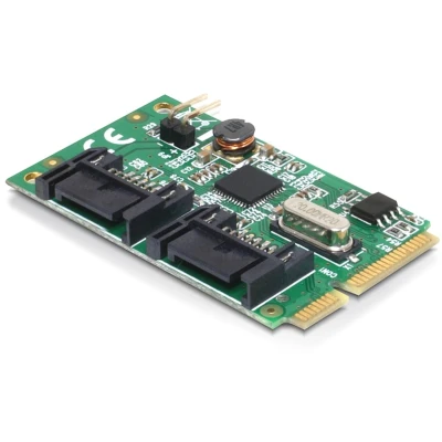 Afbeelding van Delock MiniPCIe I/O PCIe full size 2 x SATA 6 Gb/s