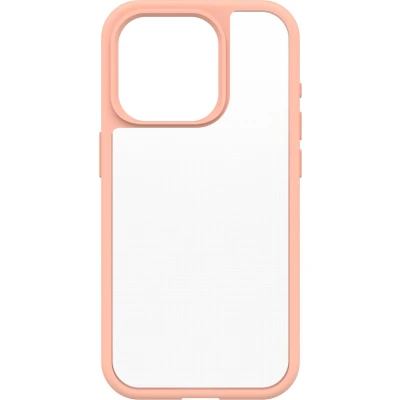 Afbeelding van Otterbox React Backcover Apple iPhone 15 Pro Transparant, Peach Inductieve lading