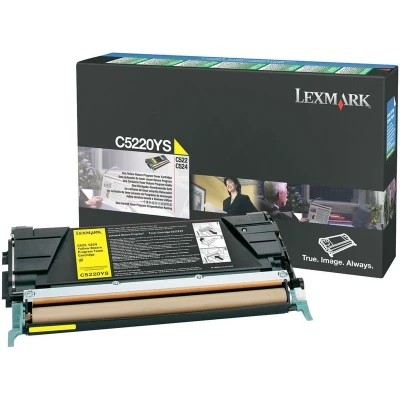 Afbeelding van Lexmark C5220YS Toner Geel