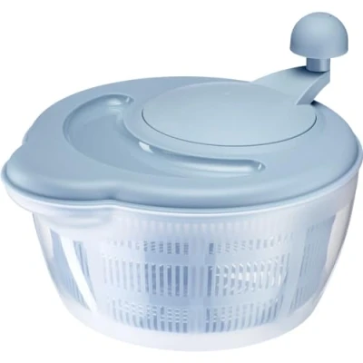 Afbeelding van Westmark slacentrifuge, inhoud: 5 liter, Ø 26 cm, kunststof, BPA vrij, Fortuna, kleur: transparant/blauw, 2432224B