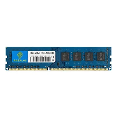 Afbeelding van Rasalas Memorycity DDR3 1333 Udimm PC3 10600U 240 Pin 1,5 V CL9 MHz RAM geheugen voor AMD Desktop PC Intel 8GB 10600