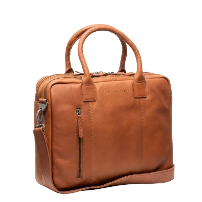 Afbeelding van The Chesterfield Brand Special Laptopbag 15.6&quot; cognac