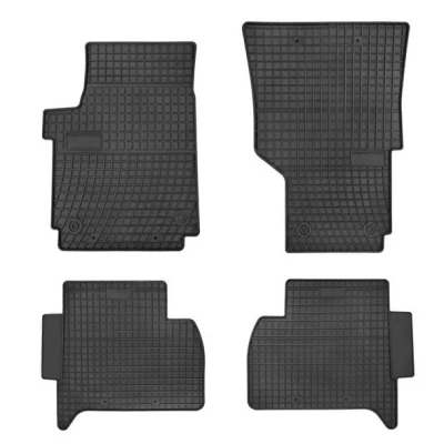 Afbeelding van FROGUM 0401 Vloermatset Rubber voor en achter 4 Zwart Op maat gemaakt VOLKSWAGEN: Amarok Pickup