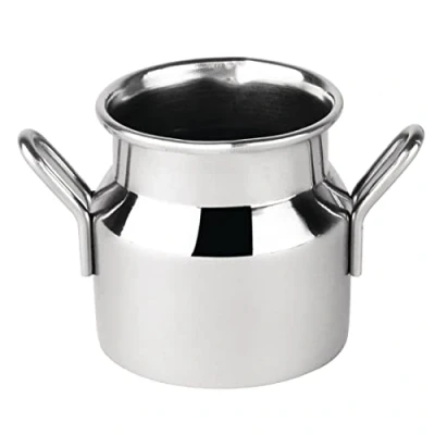 Afbeelding van Olympia mini RVS melkbus klein 6cl