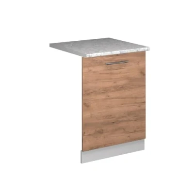 Afbeelding van Vicco Fame Line Paroi de lave vaisselle en chêne Goldkraft 60 cm AP Marbre