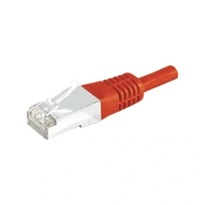 Image de DEXLAN Cordon patch RJ45 SSTP CAT 6a rouge 25 m