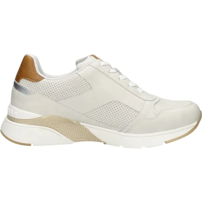 Afbeelding van Mustang Veterschoenen Laag gebroken wit Maat 37