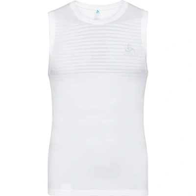Afbeelding van Odlo Suw Top Crew Neck Singlet Performance Light Heren Sportshirt White Maat S