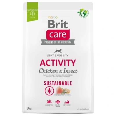Afbeelding van Brit Care Dog Sustainable Activity Kip Hondenvoer 3 kg