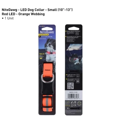 Afbeelding van Nite Ize NiteDawg Halsband Small Oranje