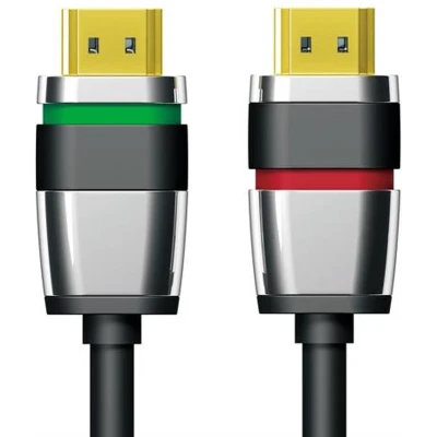 Afbeelding van PureLink ULS1000 005 High Speed Ethernet kabel met veiligheidsslot (HDMI 2.0 compatibel, UltraHD resolutie tot 4096 x 2304 pixels, FullHD 3D compatibel