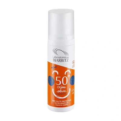 Afbeelding van Laboratoires de Biarritz Algamaris Crème Solaire Enfant Spf50+ Certifiée Bio, 100ml