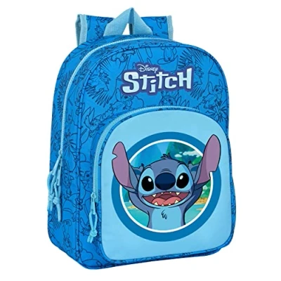 Afbeelding van Schoolrugzak Stitch Blauw 26 x 34 11 cm