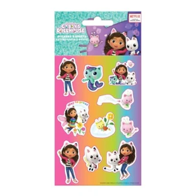 Afbeelding van Stickers Gabby&#039;s Poppenhuis, 5 Vellen