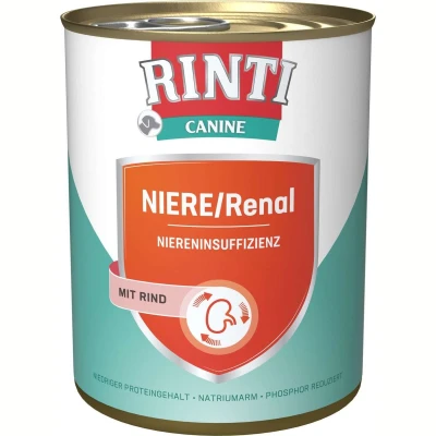 Afbeelding van RINTI Canine Nier met Rund 800 g Hondenvoer 24 x