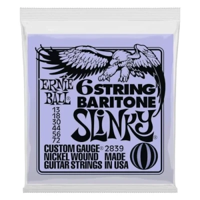 Afbeelding van Ernie Ball 2839 Baritone Slinky Elektrische Gitaarsnaren