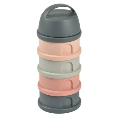 Afbeelding van Béaba Melkpoedertoren Doseerdoos Mineral Grey/Pink