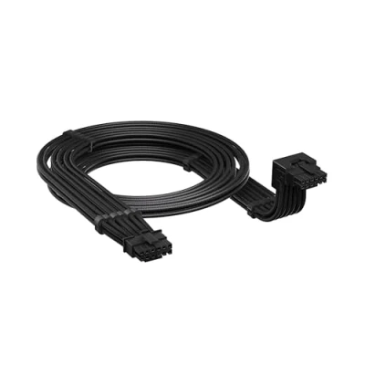 Afbeelding van CORSAIR 90 12V 2x6 12VHPWR voedingskabel GPU voor NVIDIA GeForce RTX grafische kaarten, eenvoudige verbinding, ultra flexibel, thermische bescherming stijl A