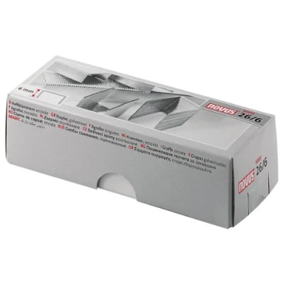 Afbeelding van nietjes Novus 26/6 light doos a 5000 stuks