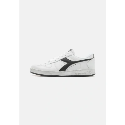 Afbeelding van Diadora Magic Basket Icona Unisex Sneakers laag, Maat: 36, White/black Leer
