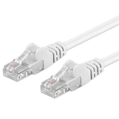 Afbeelding van PremiumCord UTP 0.5m CAT6 patch cable RJ45 white