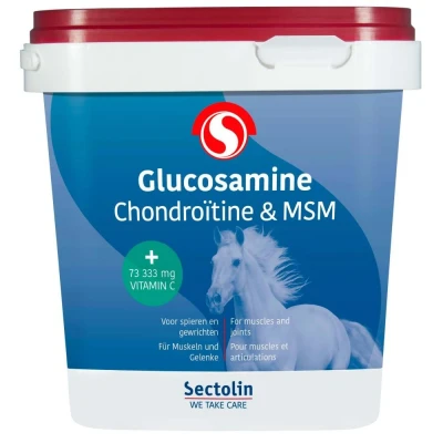 Image de Sectolin Glucosamine Equivital Chondroïtine et MSM 1kg