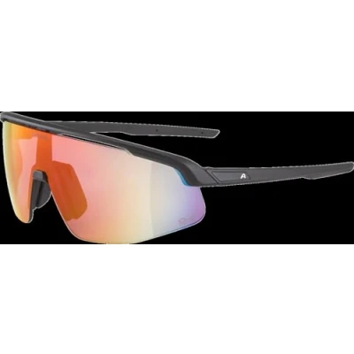 Afbeelding van Zonnebrillen Alpina Turbo Pro Q Lite Black Matt/Red Mirror