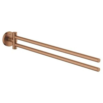 Afbeelding van Grohe Essentials 2 lids handdoekhouder warm Sunset Geborsteld