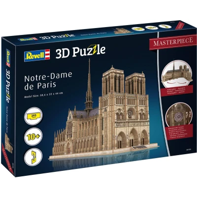 Afbeelding van Revell 00190 3D Puzzle Notre Dame de Paris Aantal puzzelstukjes: 293