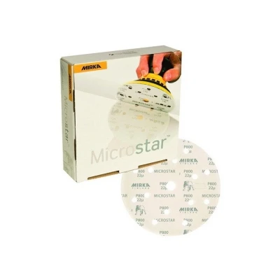 Image de Disques abrasifs Mirka Microstar 150mm par boîte