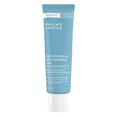 Afbeelding van Paula&#039;s Choice Resist anti Age dagcrème SPF 50 hydraterende zonnecrème voor het gezicht verwijdert mee eters, rimpel en bruine vlekken met vitamine E gemengde huid vettige 60 ml