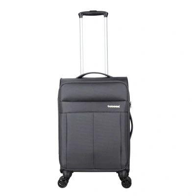 Afbeelding van Decent D Upright Trolley 55 grey Zachte koffer