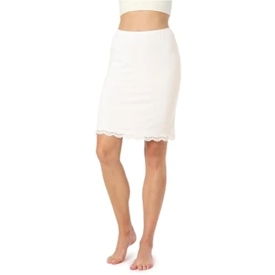 Afbeelding van Bellivalini BLV BLV50 176 UW Dames Onderrok kort elastisch licht Viscose Ecru M