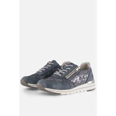 Afbeelding van Remonte Sneakers blauw Synthetisch Dames Maat 40